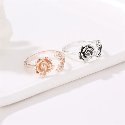 Restoring Ancient Ways Rose Women's Ring Personality Is Versatile