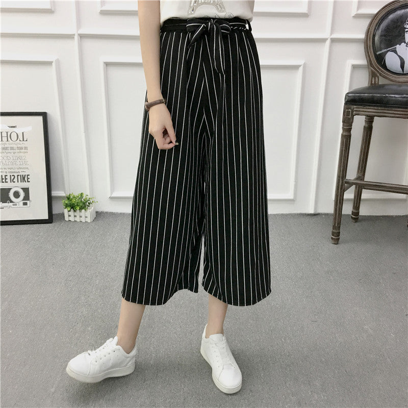 Wide-leg pants Loose flared pants High waist