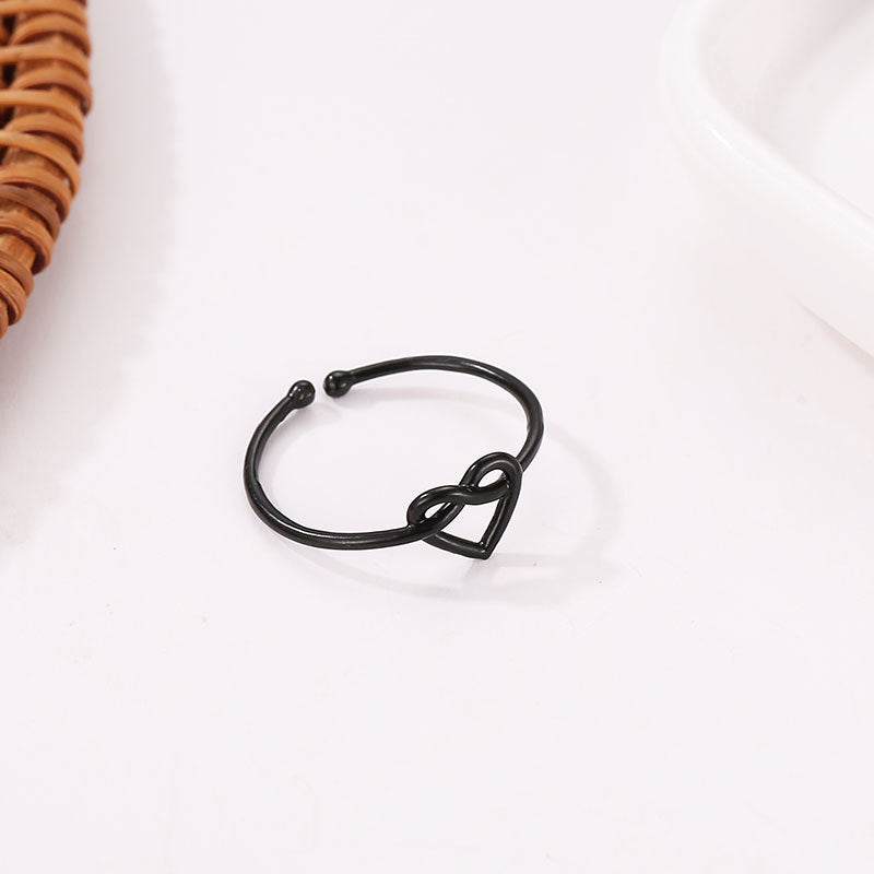 Hollow love ring