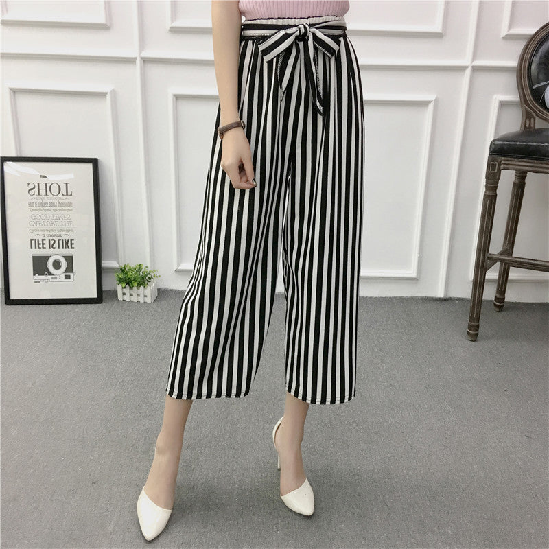 Wide-leg pants Loose flared pants High waist