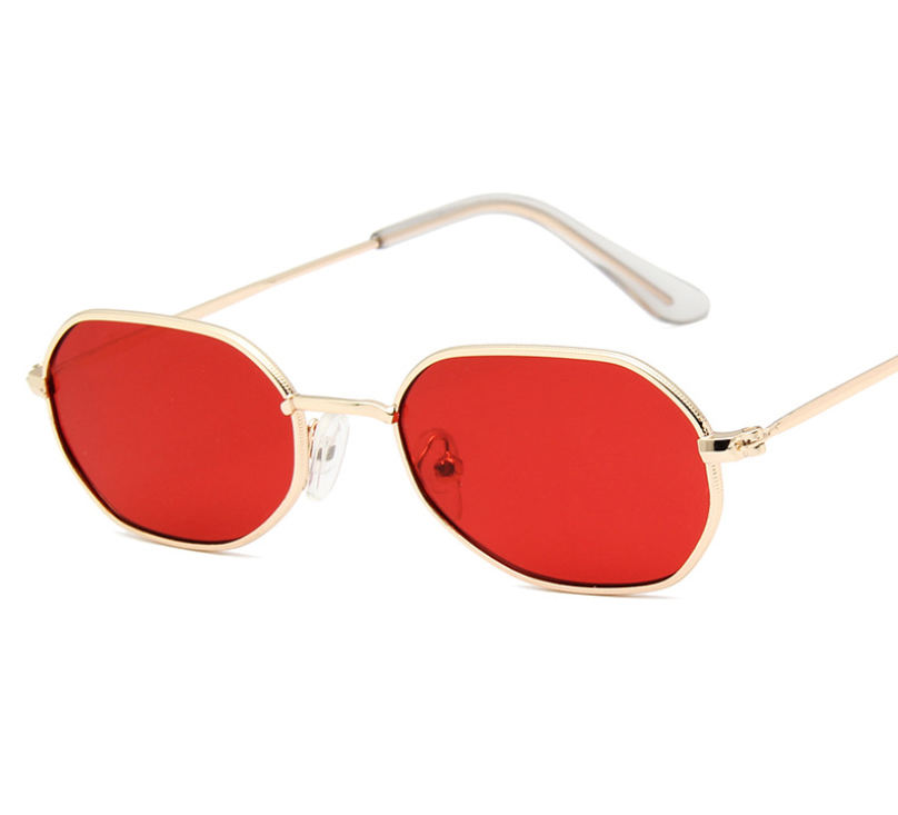 Polygonal sunglasses irregular