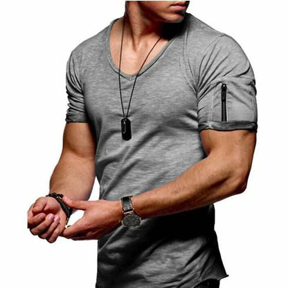 Men's Short Sleeve Cotton Casual T-shirt