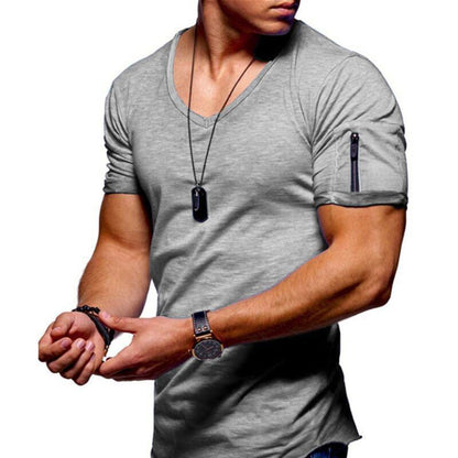 Men's Short Sleeve Cotton Casual T-shirt