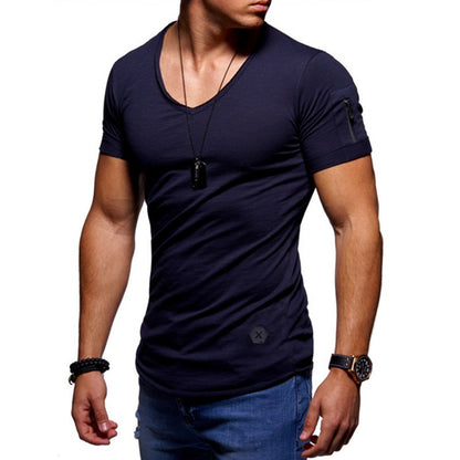 Men's Short Sleeve Cotton Casual T-shirt