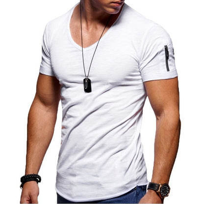 Men's Short Sleeve Cotton Casual T-shirt