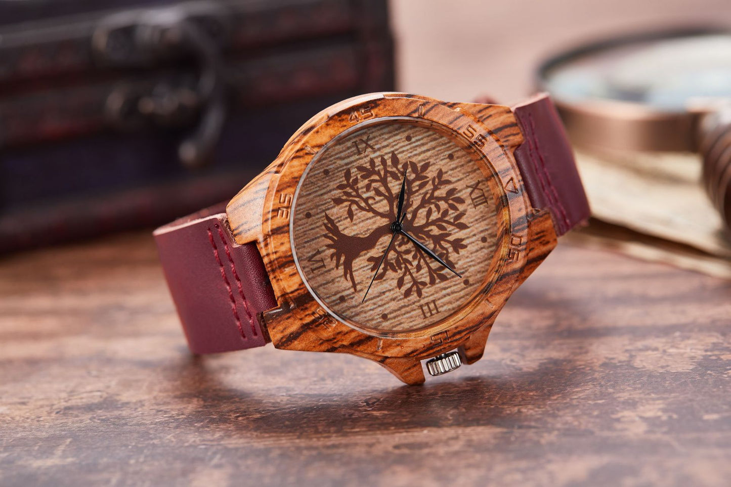 wood watch