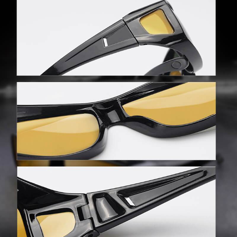 Night Vision Goggle Mirror Vibrato with the Same Driver Sunglasses Anti-high Beam Driving at Night Driving Mirror Anti-ultraviolet
