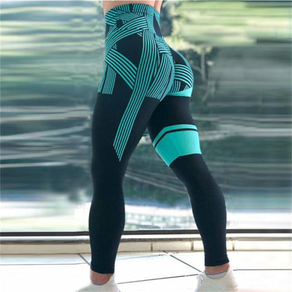 3D Chrysanthemum Digital Print Hip-lift Track Pants