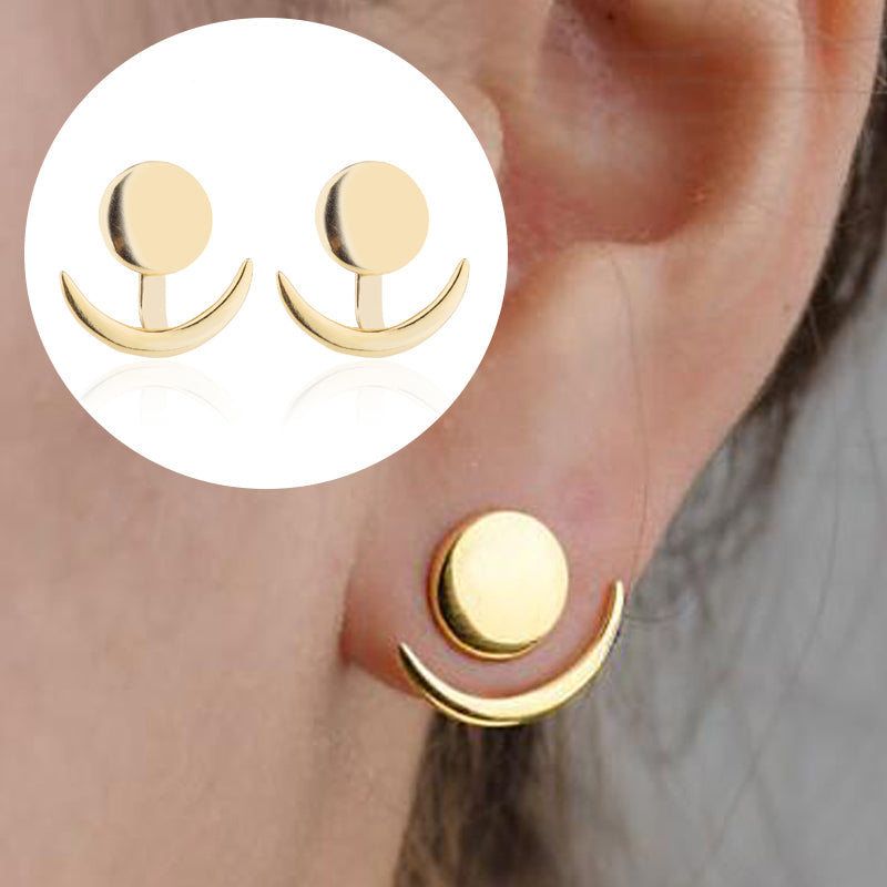Natural Landscape Mountain Ear Climber Earring Geography Jewelry Trekking
