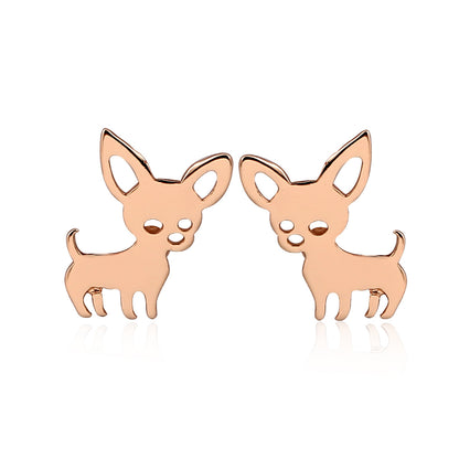 Chihuahua Puppy Cute Pet Earrings