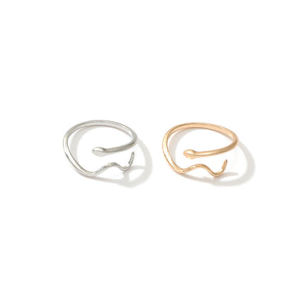 Simple snake ring