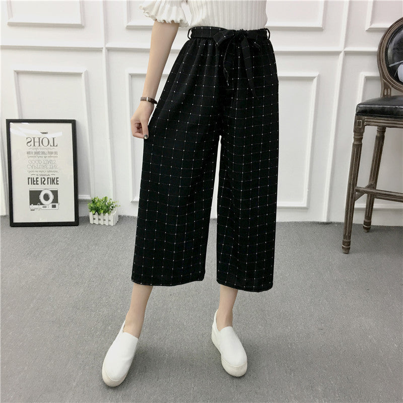 Wide-leg pants Loose flared pants High waist