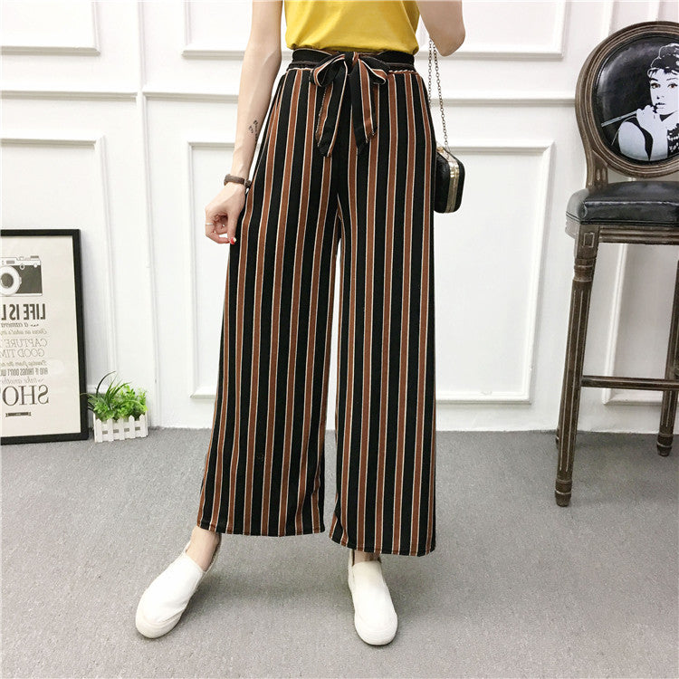 Wide-leg pants Loose flared pants High waist