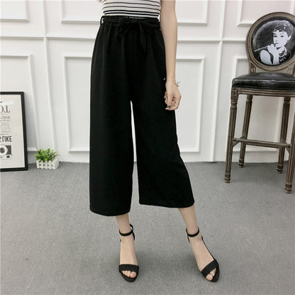 Wide-leg pants Loose flared pants High waist