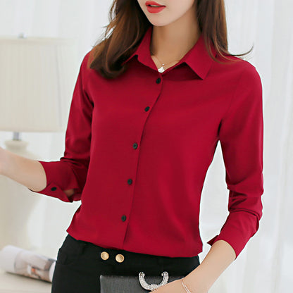 Casual chiffon shirt