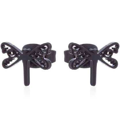 Women's Temperament Fashion Dragonfly Stud Earrings