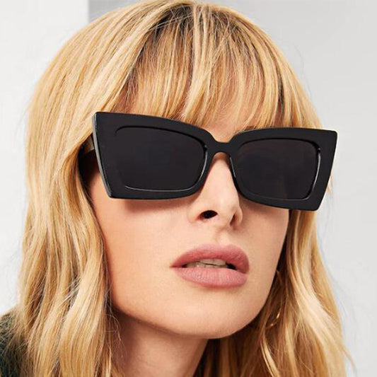 Retro personality square sunglasses