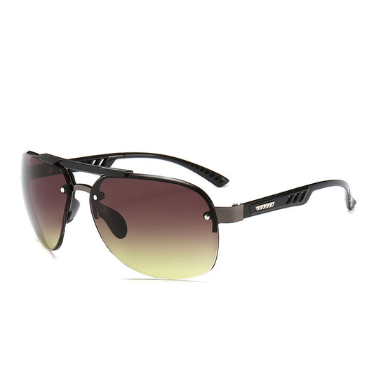 Cycling fishing sunglasses metal glasses