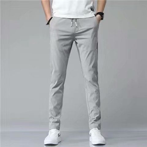 Thin Casual Pants Korean Version Of The Trend Loose Straight Sweatpants Trend