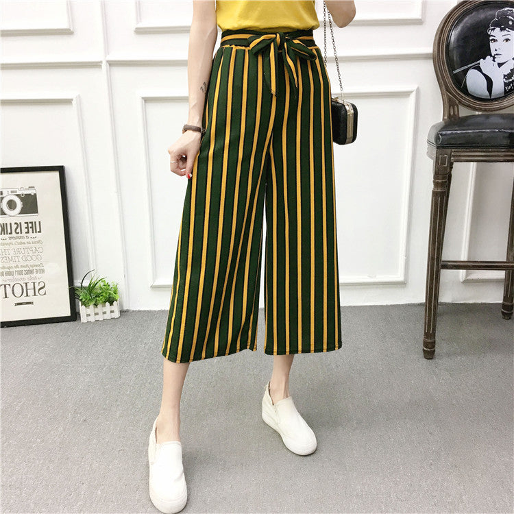 Wide-leg pants Loose flared pants High waist