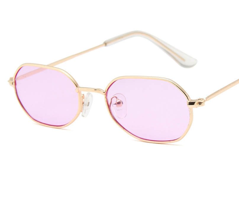 Polygonal sunglasses irregular