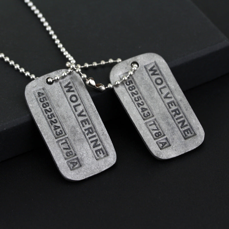 Double tag pendant