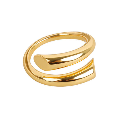 Korean Version Of Simple Geometric Ring