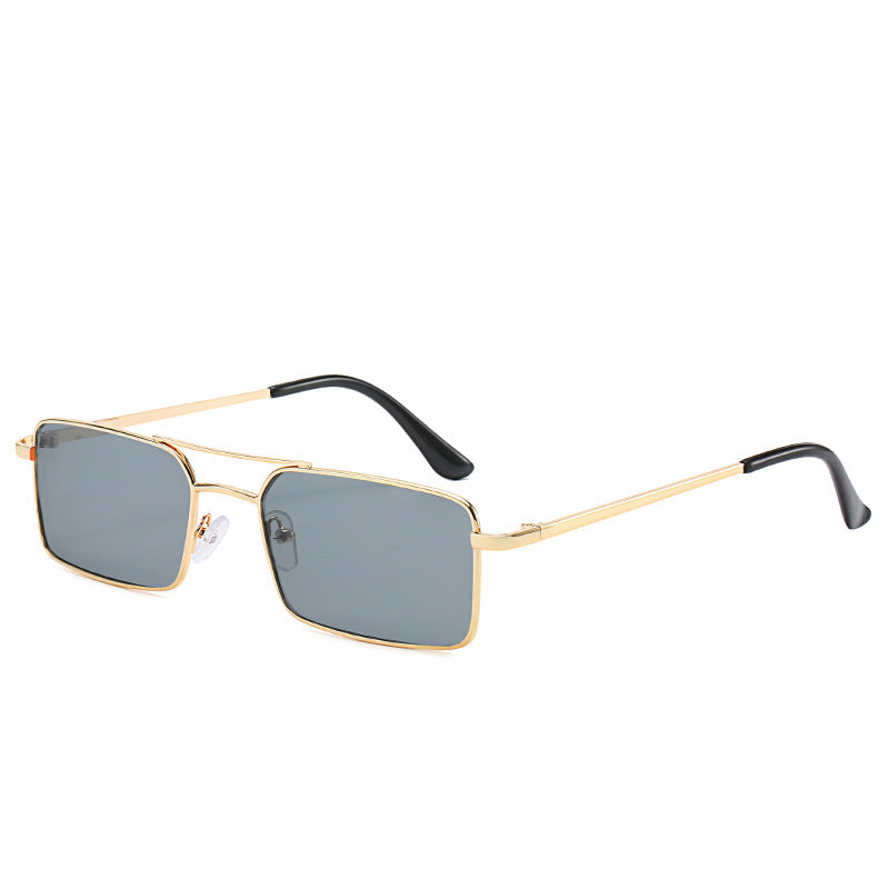 Square small frame ultralight sunglasses