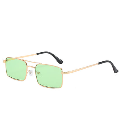 Square small frame ultralight sunglasses