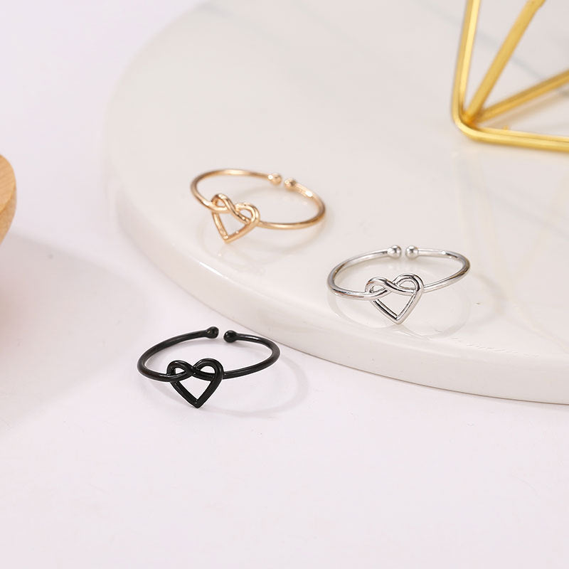 Hollow love ring