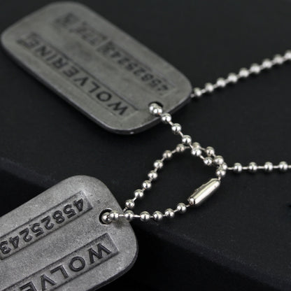 Double tag pendant