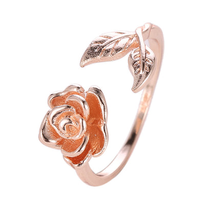 Restoring Ancient Ways Rose Women's Ring Personality Is Versatile