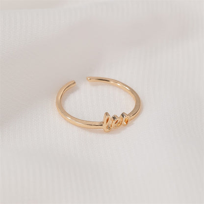 Simple twelve constellation ring