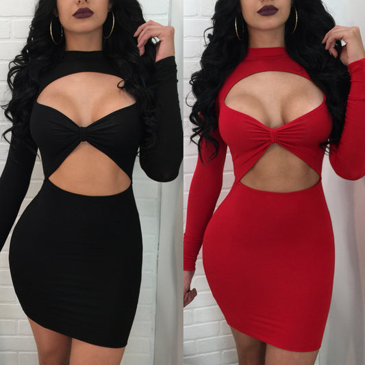 Nightclub Women's Sexy Bag Hip Dress