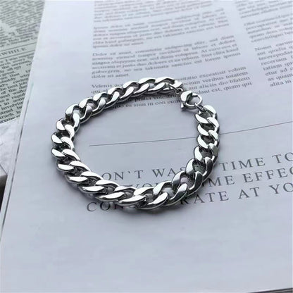 Fashion Personality Cuban Chain Bracelet Men